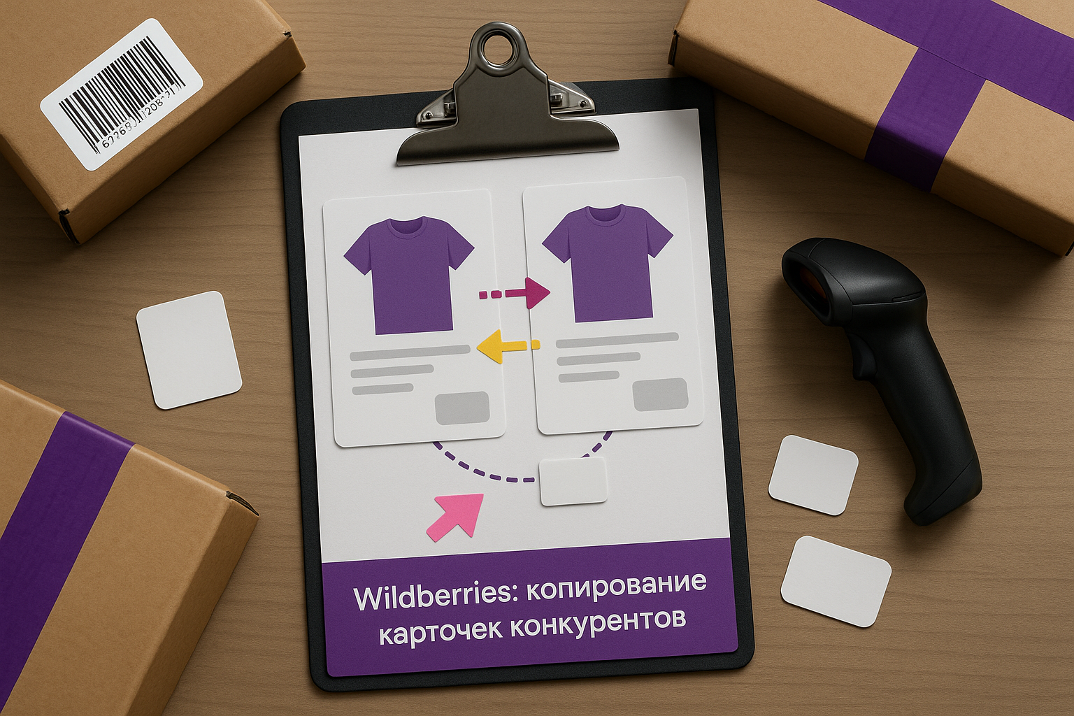 Парсинг Wildberries: копирование карточек конкурентов