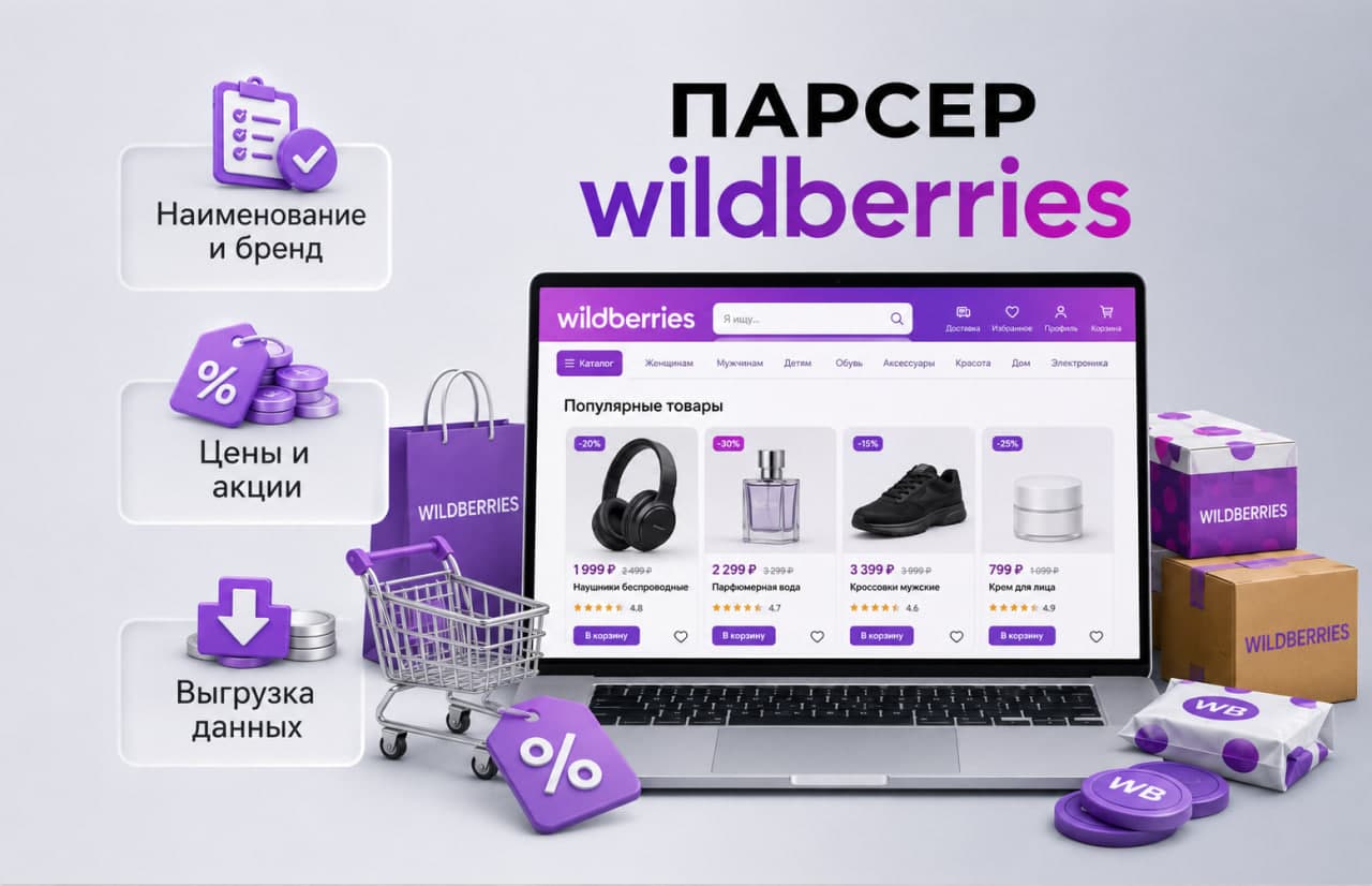 Парсинг WILDBERRIES.RU
